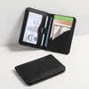 Slim RFID-Blocking Leather Front Pocket Wallet