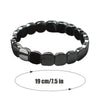 Natural Hematite Therapy Bracelet for Men