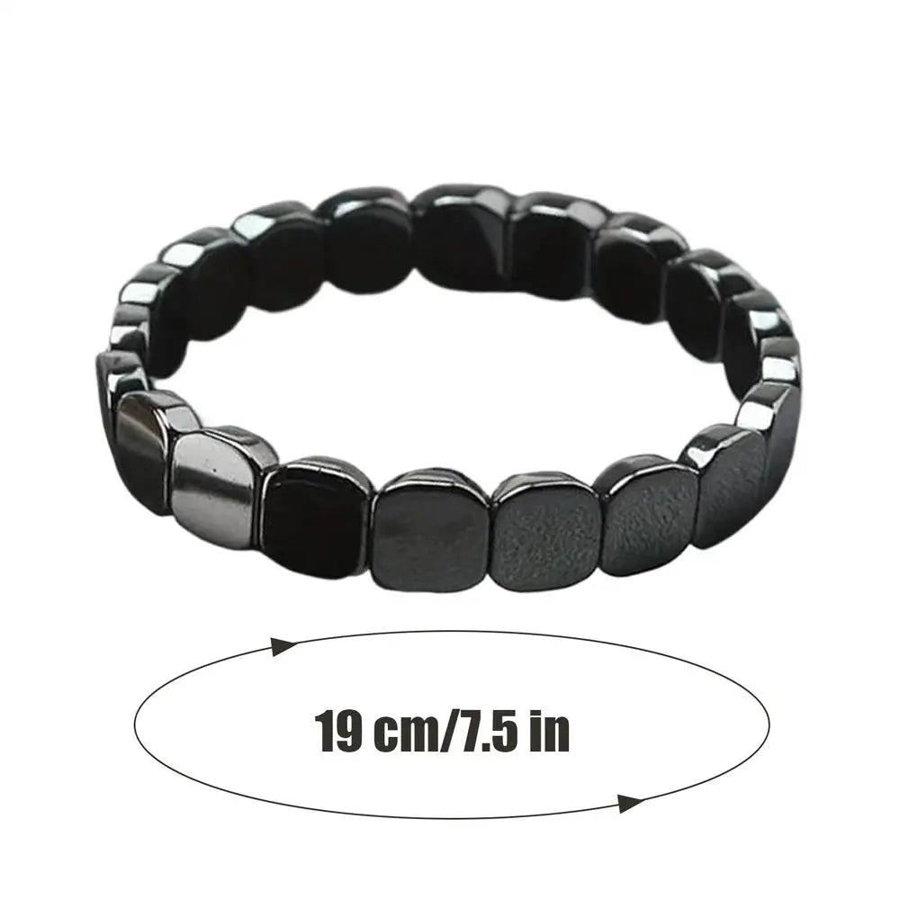 Natural Hematite Therapy Bracelet for Men