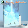 A set of Marie's strong adhesion decorative paper tape in light blue and white against a watercolor background.