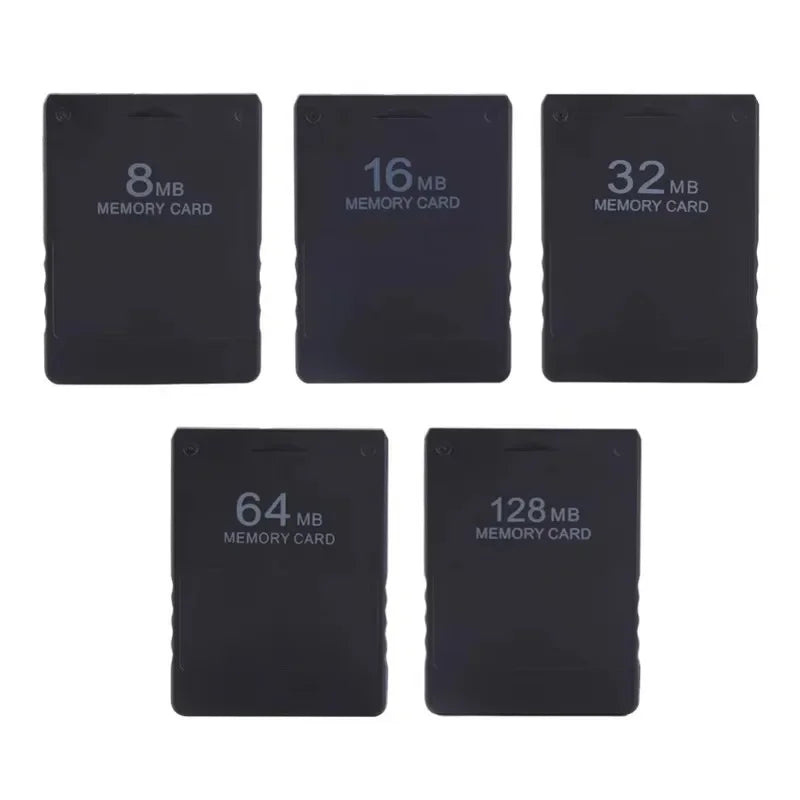PS2 Memory Card - Save Game Storage (8MB to 256MB)