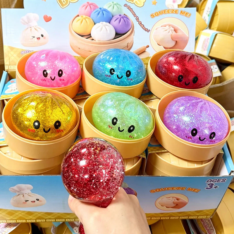 Juguete Squishy de Dumpling Misterioso