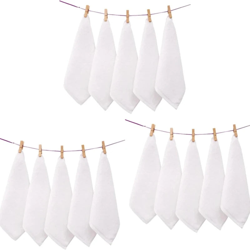 Soft Cotton Terry Cloth Face Towel (25x25 cm)