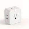 5-Outlet Wall Power Strip with USB Ports