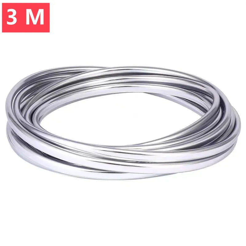 Chrome Car Door Edge Trim Molding Kit – Scratch & Impact Protection