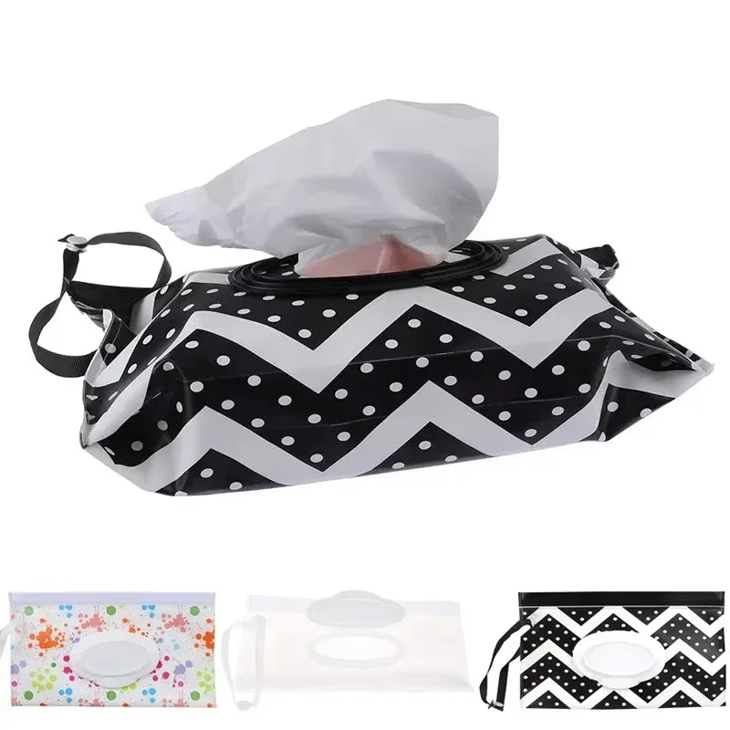 EVA Flip-Top Wet Wipes Pouch for Baby Strollers