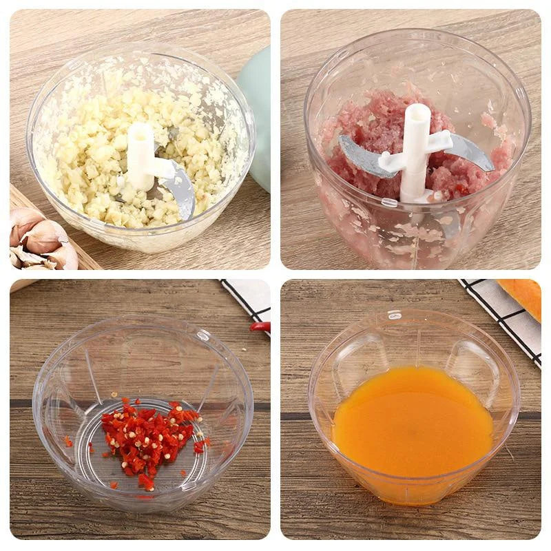 Manual Garlic Chopper & Vegetable Mincer