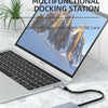 8-in-1 USB-C Hub with 4K HDMI, Gigabit Ethernet, and SD/TF Card Reader