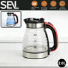 2.0L Glass Electric Kettle with Blue Light
