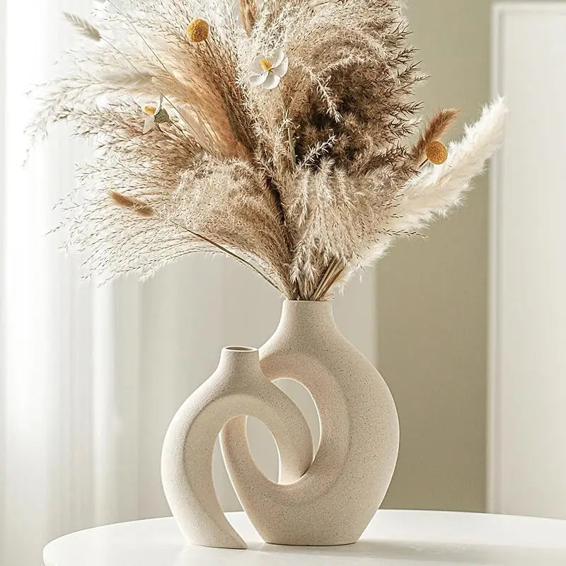 Modern Minimalist Resin Vase Set