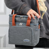 Insulated Double-Decker Lunch Bag with Leakproof Lining