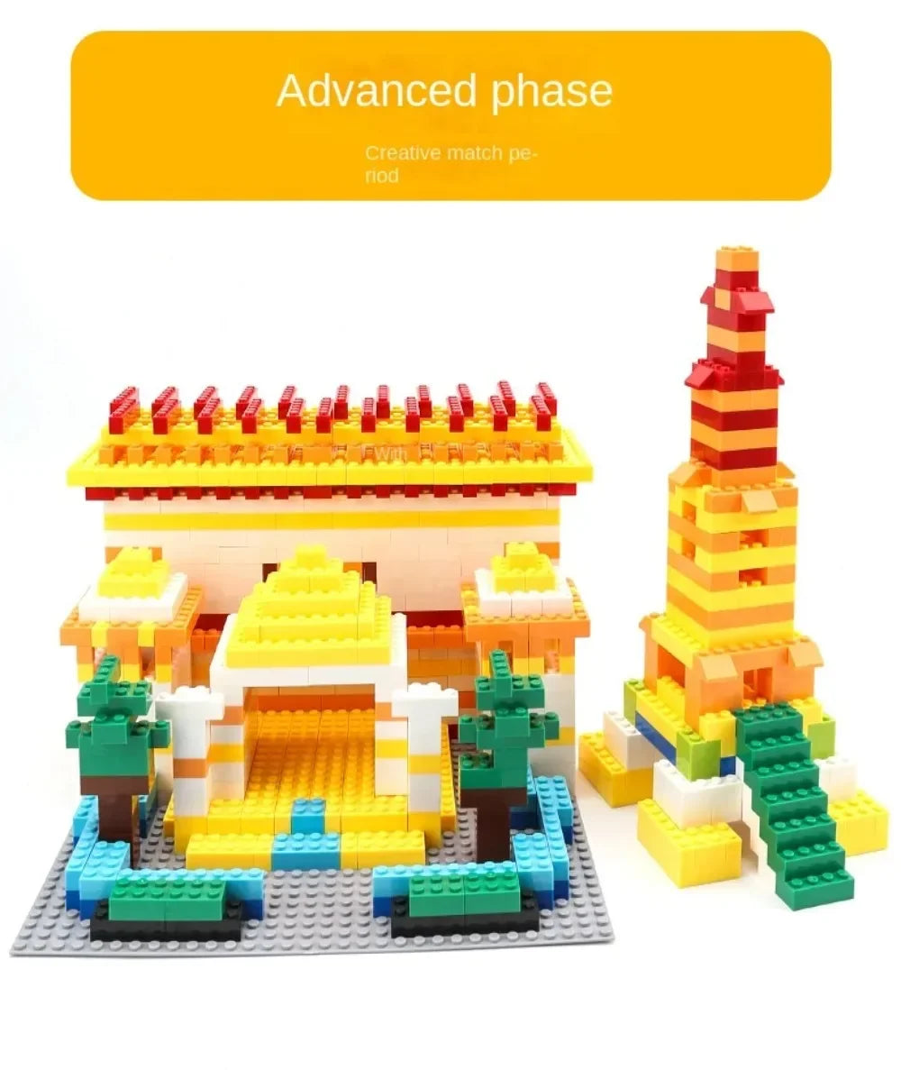 Creative Building Blocks Bulk Set – 120 or 240 Pieces