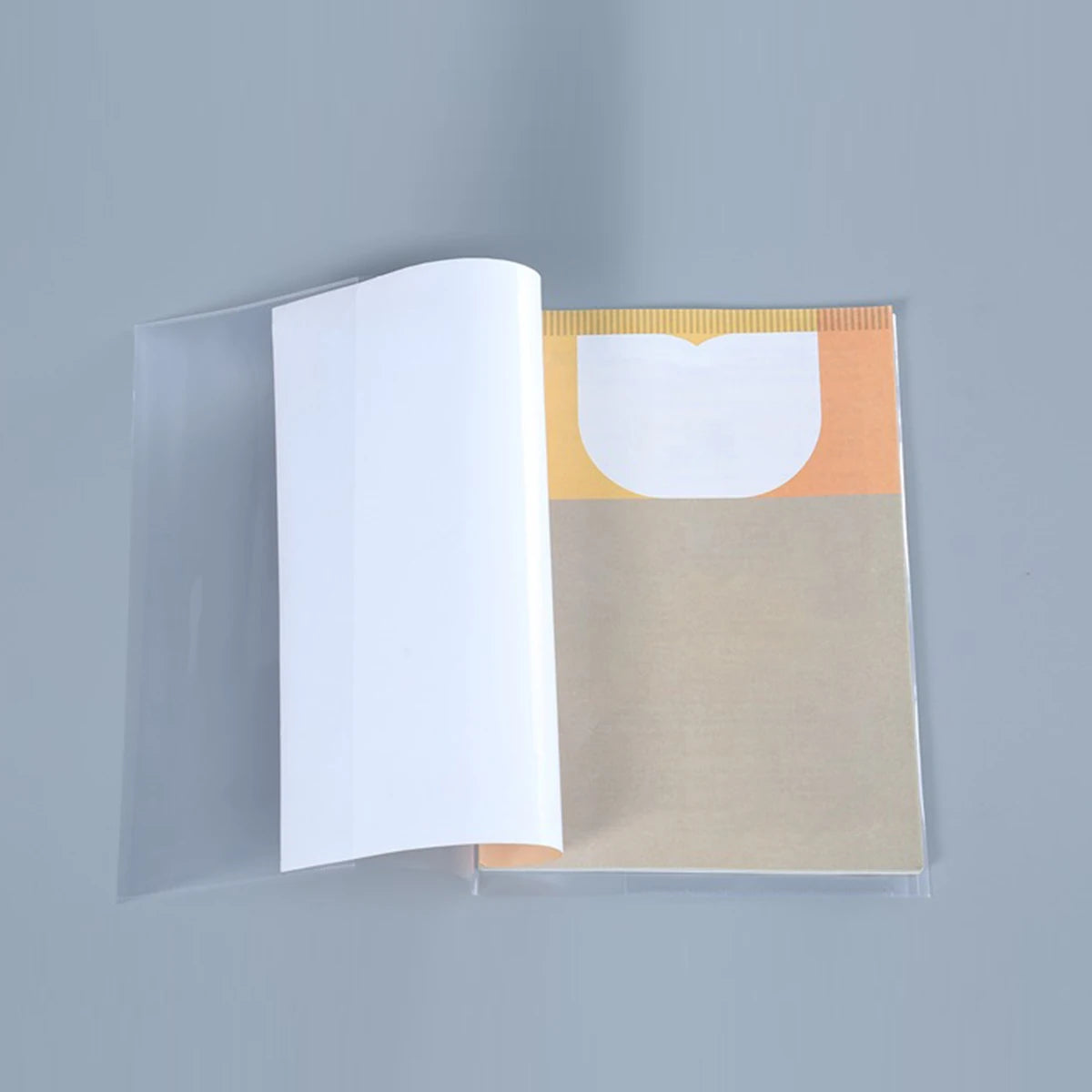Transparent Reusable Book Covers for Textbooks & Notebooks