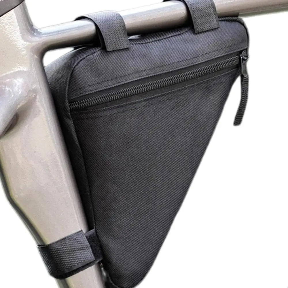 Waterproof Bicycle Frame Triangle Bag with Secure Straps