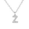 Initial Letter Pendant Necklace