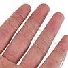 Gold Stainless Steel Cable Chain for Jewelry Making