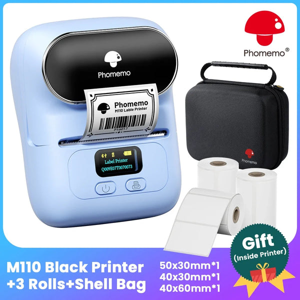 Portable Bluetooth Thermal Label Printer