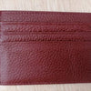 Genuine Leather Credit Card Holder – Slim ID & Card Case