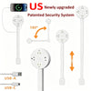 Rotating Wall Outlet Extender with Adjustable Arm