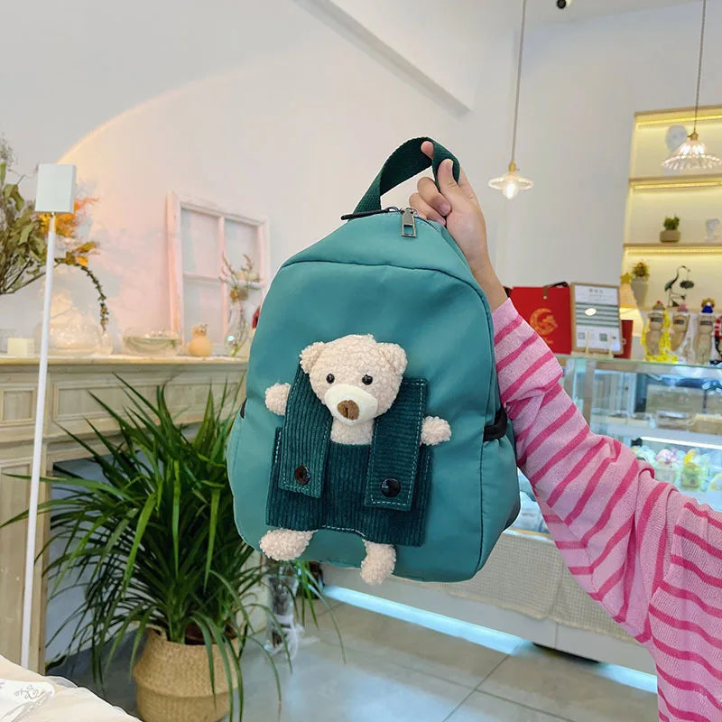 Cute Plush Bear Toddler Backpack