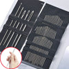 Stainless Steel Big Eye Sewing Needle Set (55 Pieces)