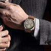 Classic Men's Watch, Wallet & Pen Gift Set