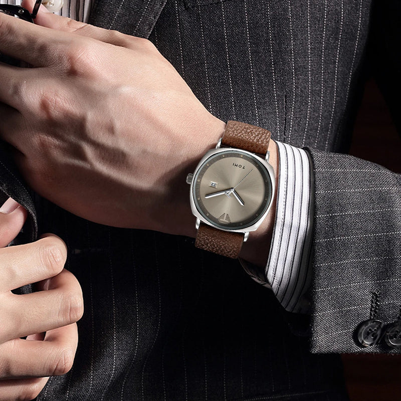Classic Men's Watch, Wallet & Pen Gift Set