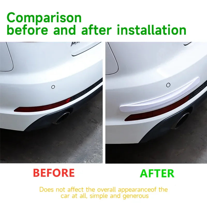 Car Bumper Protector Strips (Set of 2) – Anti-Collision Corner Guards