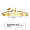Personalized Stainless Steel Name Bracelet for Baby and Mom
