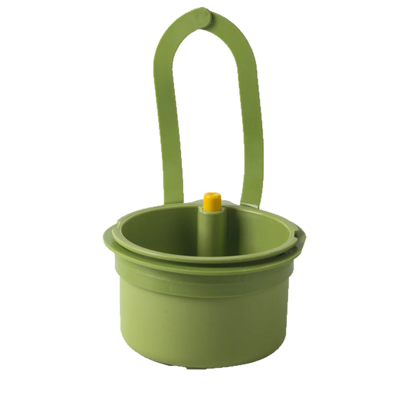 Push-to-Empty Hanging Sink Strainer Basket