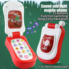Kids' Cartoon Flip Phone Toy with Music and Learning Games
