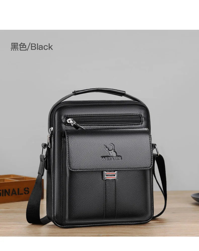 Vintage Waterproof Crossbody Messenger Bag for Men