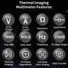 2-in-1 Thermal Imager and Multimeter for Electrical Diagnostics