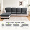 Jacquard Stretch Sofa Cushion Covers