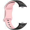 Two-Tone Floral Silicone Watch Strap for Redmi Smartwatches