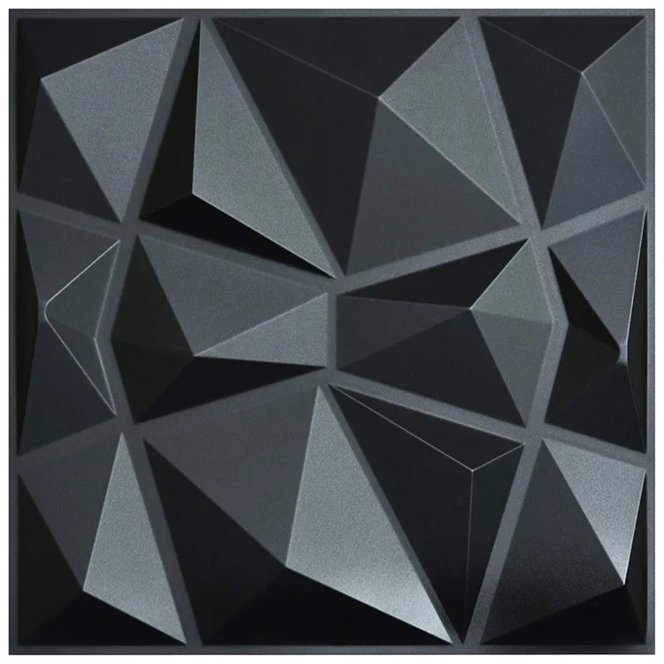 3D PVC Wall Panels - Waterproof Self-Adhesive
