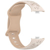 Two-Tone Floral Silicone Watch Strap for Redmi Smartwatches