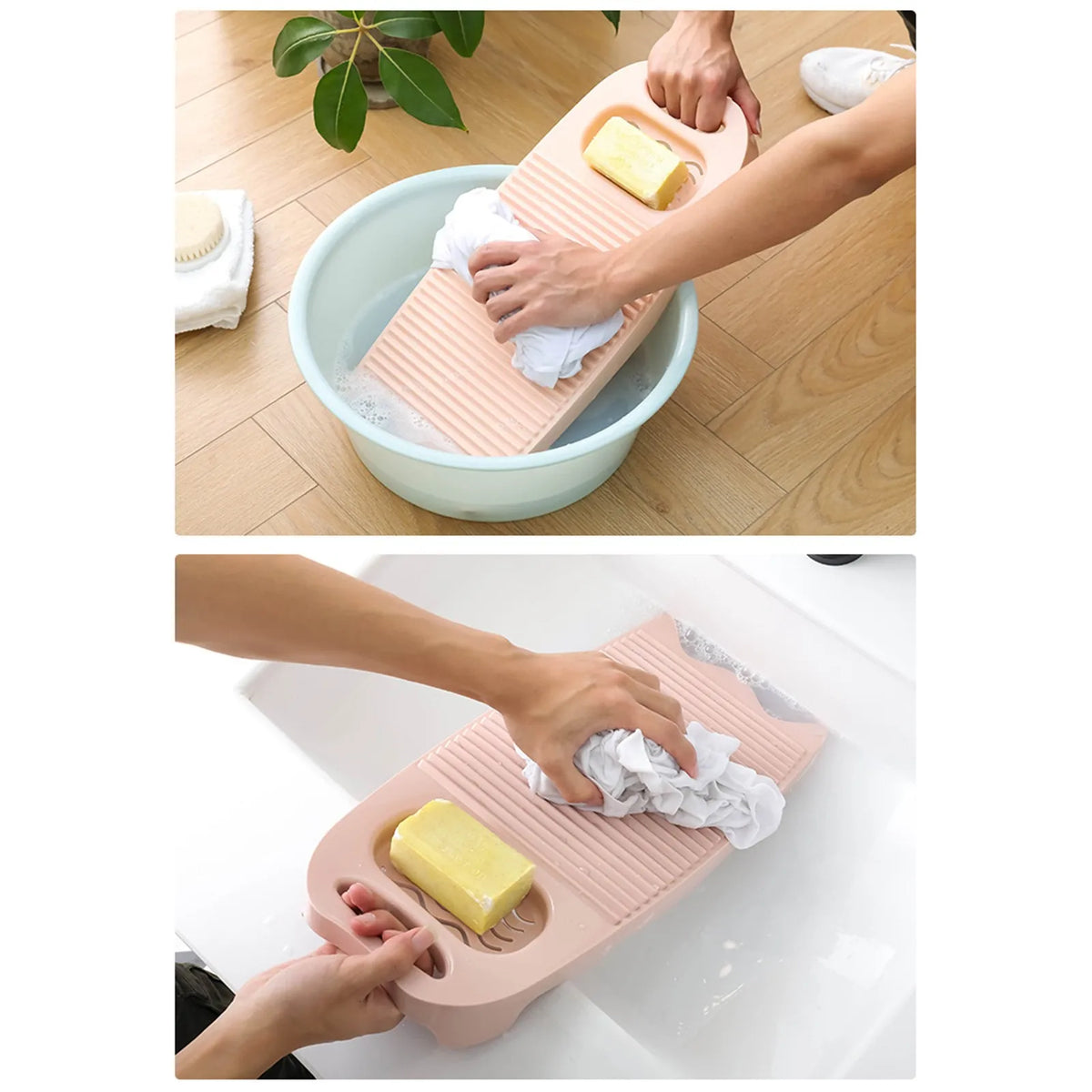 Portable Hand Washing Board with Soap Holder