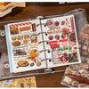 Y2K Aesthetic Sticker Book - 30 Sheets of Kawaii Japanese Stationery Decals