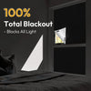 No-Drill Self-Adhesive Blackout Curtain