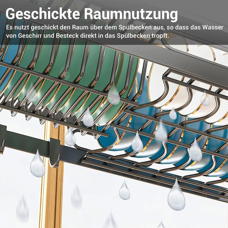 Over-Sink Dish Drying Rack