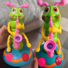 Musical LED Dancing Caterpillar Toy with Saxophone Handle