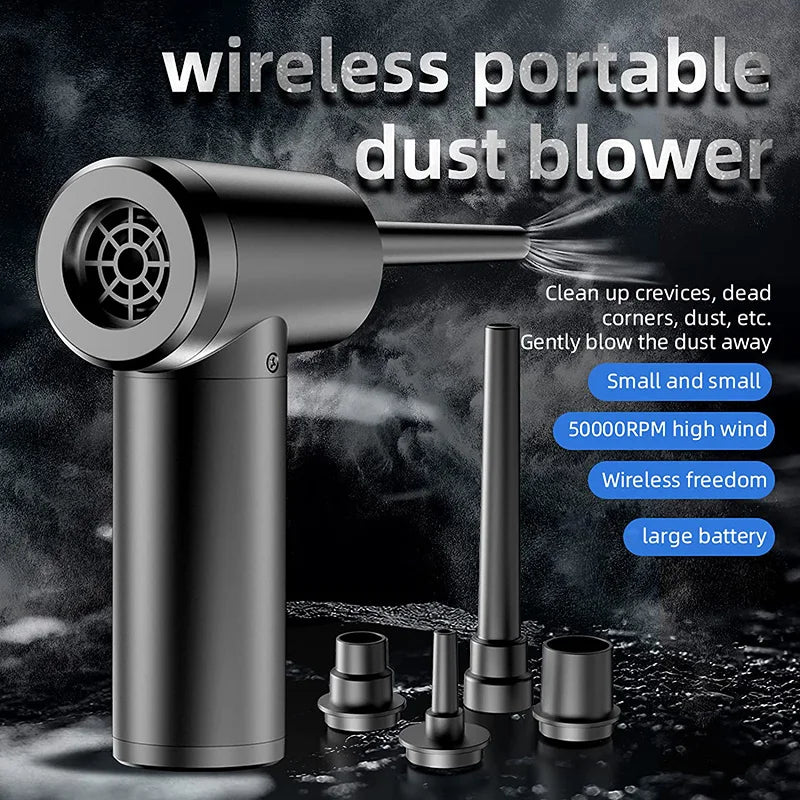 Powerful Electric Air Duster for Electronics and Precision Cleaning