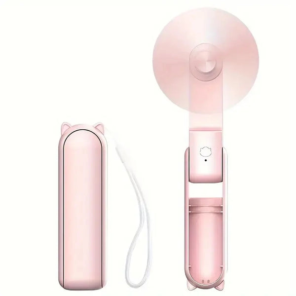 Foldable USB Rechargeable Handheld Fan