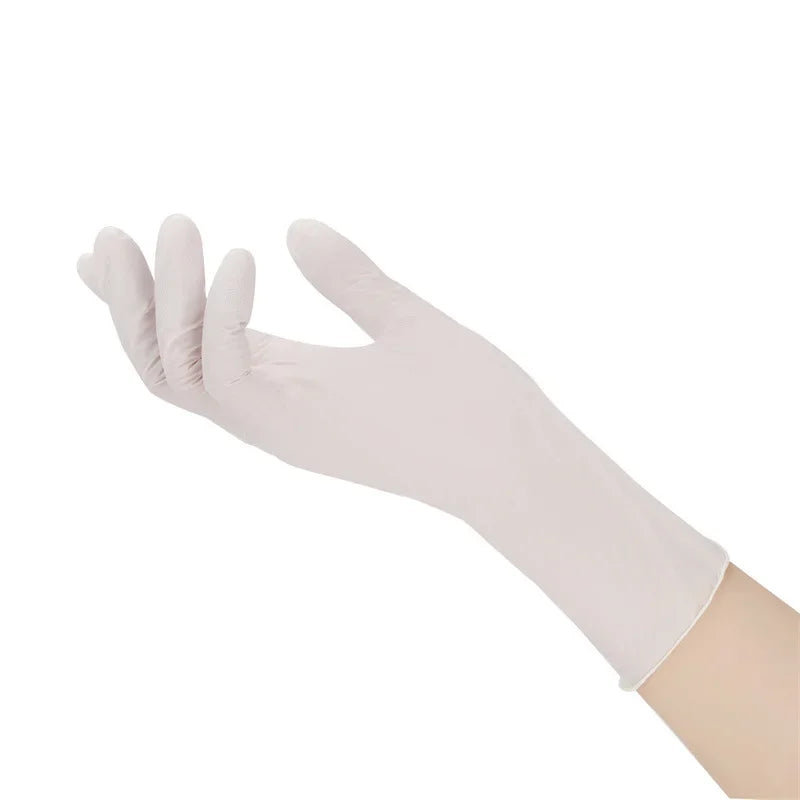 Disposable Black Nitrile Gloves for Cleaning, Tattoo, and Hairdressing