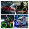 Motion-Activated LED Tire Valve Caps