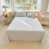 Organic Cotton Percale Bed Sheet Set with Pillowcases