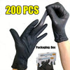 Black Disposable Nitrile Gloves for Cleaning and More