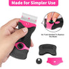 Double-Edged Razor Blade Scraper with Non-Slip Grip