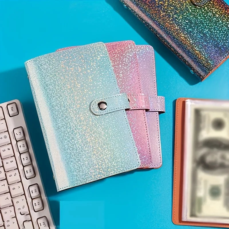 A6 Cash Organizer Notebook – 50 Pages, Holds 100 Banknotes